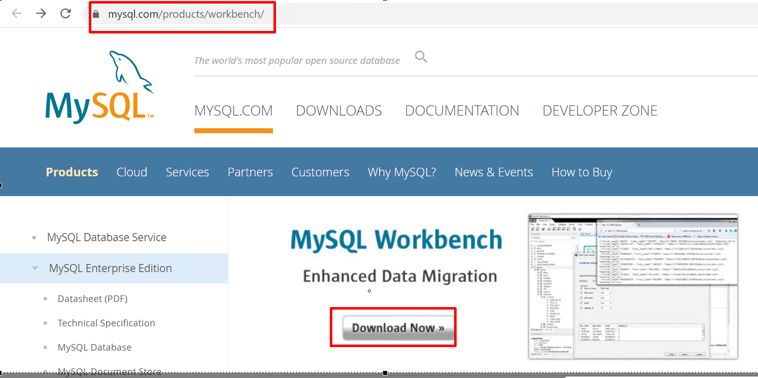 connecting database workbench to mariadb